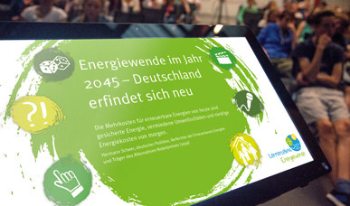 Energiewende Infoscreen